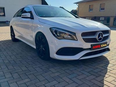 Gebraucht Mercedes CLA180 Shooting Brake AMG line 122 PS (89 kW) 2019 Weiß Kombi