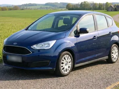 Gebraucht Ford C-MAX Trend 101 PS (74 kW) 2016 Blau Van / Kleinbus
