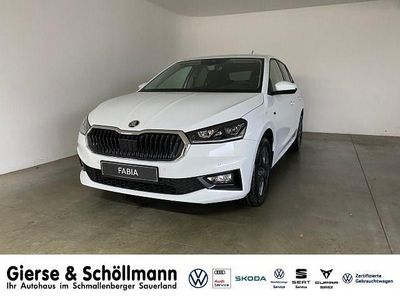 Neu Skoda Fabia Tour 95 PS (69 kW) 2025 Weiß Kleinwagen