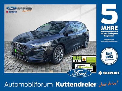 Obsidianschwarz metallic Gebraucht 2024 Ford Focus ST-Line Kombi | 19.940 € (Guter Preis)