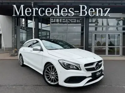 Gebraucht Mercedes CLA200 Shooting Brake AMG 156 PS (114 kW) 2018 Weiß Kombi