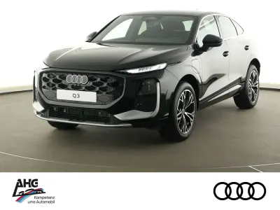 Neu Audi Q3 Sportback Sport 177 PS (130 kW) 2025 Mythosschwarz metallic SUV