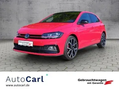 Gebraucht VW Polo GTI 207 PS (152 kW) 2021 Flashrot deep black perleffe Kleinwagen
