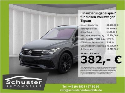 Gebraucht VW Tiguan R-line 200 PS (147 kW) 2021 Grau SUV