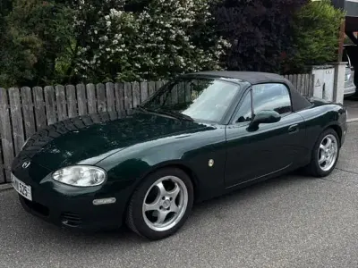 Gebraucht Mazda MX5 110 PS (80 kW) 2001 Grün Cabrio