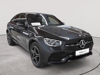 Gebraucht Mercedes GLC220 AMG line 194 PS (142 kW) 2022 Graphitgrau metallic Coupé
