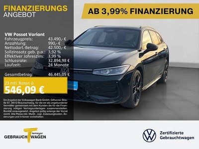 Schwarz Gebraucht 2025 VW Passat R-line Kombi | 43.490 € (Etwas zu teuer)