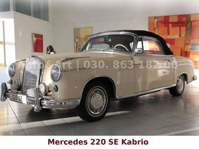 Gebraucht Mercedes 220 SE 120 PS (88 kW) 1960 Beige Cabrio