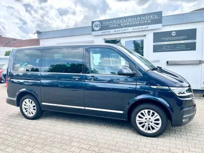 Gebraucht VW Multivan Generation Six 150 PS (110 kW) 2020 Starlight blue Van / Kleinbus
