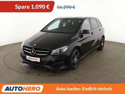 Gebraucht Mercedes B180 Urban 109 PS (80 kW) 2017 Schwarz Van / Kleinbus