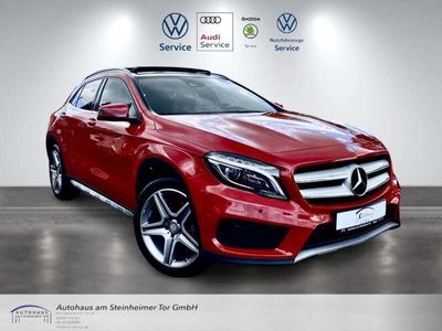 gebraucht Mercedes GLA220 AMG-LINE-PANO-KAME-LEDER-LANE-TEMP-19??