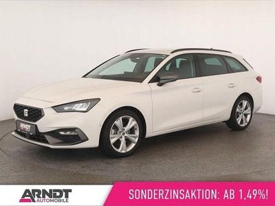 Weiß Gebraucht 2024 Seat Leon FR Limousine | 20.484 € (Superpreis)