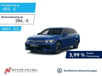 Gebraucht VW Passat R-line 272 PS (200 kW) 2025 Reef blue metallic Kombi