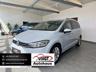 Gebraucht VW Touran Highline 150 PS (110 kW) 2018 Weiß Van / Kleinbus