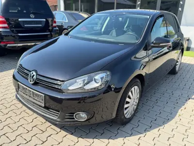 Gebraucht VW Golf VI Style 122 PS (89 kW) 2011 Schwarz Kleinwagen