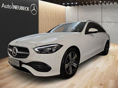 Gebraucht Mercedes C200 Advanced Plus 205 PS (150 kW) 2023 Unilack polarweiß Kombi