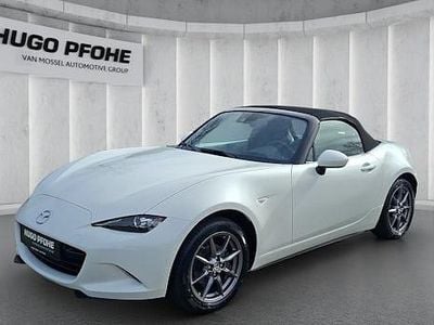 Second-hand Mazda MX5 Prime-Line 132 CP (97 kW) 2020 Alb Cabrio