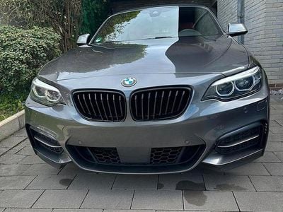 Usata BMW M240 M Sport 340 CV (250 kW) 2018 Grigio Cabrio