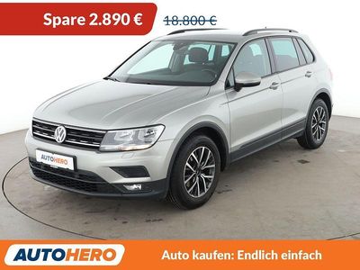 Gebraucht VW Tiguan Trendline 150 PS (110 kW) 2018 Grau SUV
