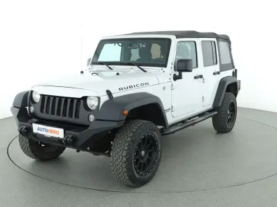 Gebraucht Jeep Wrangler Unlimited Rubicon 200 PS (147 kW) 2017 Weiß SUV