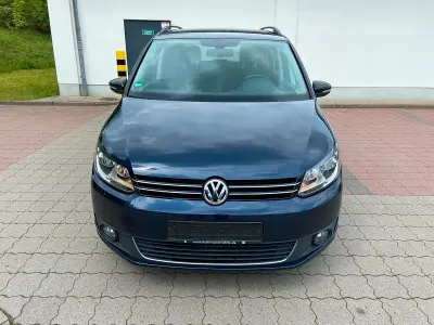 Gebraucht VW Touran Match 105 PS (77 kW) 2012 Blau Van / Kleinbus