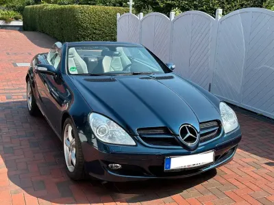 Gebraucht Mercedes SLK280 231 PS (169 kW) 2005 Blau Cabrio