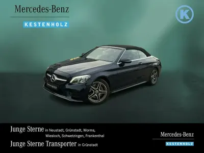 Gebraucht Mercedes C300 AMG 258 PS (189 kW) 2019 Cavansitblau Cabrio
