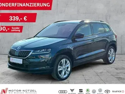 Brugt Skoda Karoq Style 150 HK (110 kW) 2022 Blå SUV