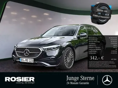 Gebraucht Mercedes E220 Advanced Plus 197 PS (144 kW) 2026 Schwarz Kombi