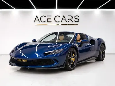 Neu Ferrari 296 2026 Blau Cabrio