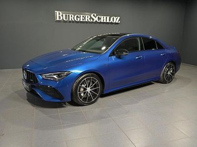 Second-hand Mercedes CLA35 AMG AMG 306 CP (225 kW) 2024 Albastru Coupe