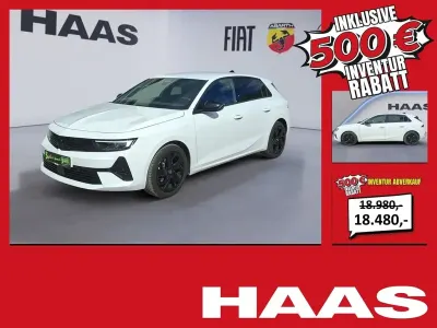 Gebraucht Opel Astra GS Line 131 PS (96 kW) 2023 Jade weiss/arktis weiss Limousine