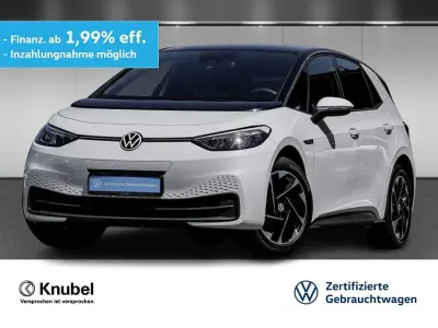 Gebraucht VW ID.3 Pro Performance 150 kW (204 PS) 2022 Weiss Kleinwagen