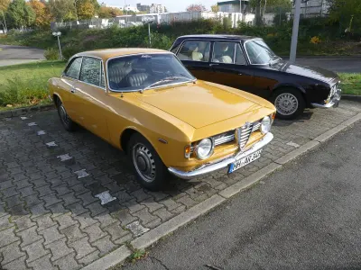 Gebraucht Alfa Romeo Giulia Sprint Sprint 109 PS (80 kW) 1967 Gelb Coupé