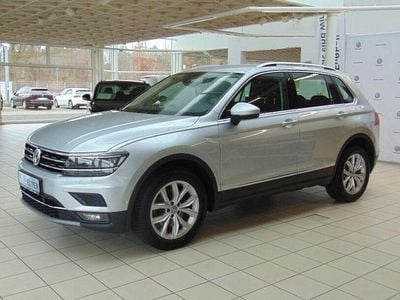 Brugt VW Tiguan Highline 180 HK (132 kW) 2018 Sølv SUV