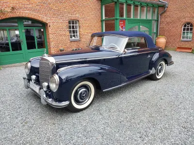 Gebraucht Mercedes 300 150 PS (110 kW) 1952 Blau Cabrio
