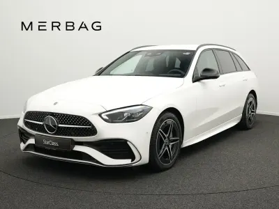 Gebraucht Mercedes C300 AMG line 265 PS (194 kW) 2025 Weiß Limousine