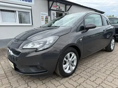 Gebraucht Opel Corsa drive 90 PS (66 kW) 2016 Grau Kleinwagen