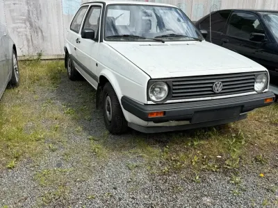 Gebraucht VW Golf II 75 PS (55 kW) 1990 Weiß Kleinwagen