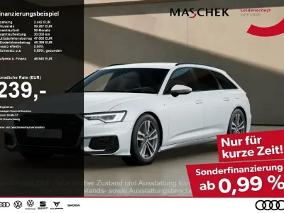 Gebraucht Audi A6 S-Line 299 PS (219 kW) 2025 Gletscherweiss metallic Kombi