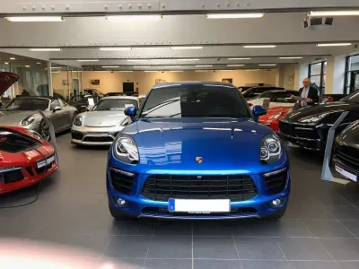 Gebraucht Porsche Macan S 258 PS (189 kW) 2017 Blau SUV