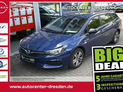 Gebraucht Opel Astra Edition 110 PS (80 kW) 2021 Nautic blau Kombi
