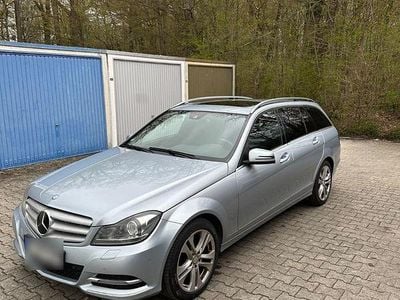 Usata Mercedes C220 Avantgarde 170 CV (125 kW) 2013 Grigio Station wagon