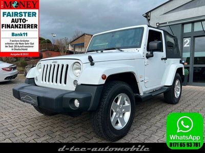 gebraucht Jeep Wrangler 2,8 CRD Sahara*Automat.*SoftTop*Sitzhzg.*PDC*Klima