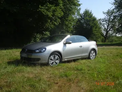 Gebraucht VW Golf Cabriolet 105 PS (77 kW) 2013 Silber Cabrio