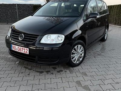 Gebraucht VW Touran 102 PS (75 kW) 2005 Schwarz Van / Kleinbus
