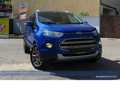 Brugt Ford Ecosport Titanium 125 HK (91 kW) 2016 Blå SUV