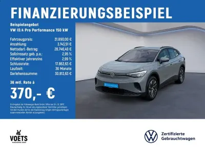 Gebraucht VW ID.4 Pro Performance 150 kW (204 PS) 2023 Grau SUV