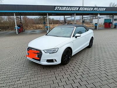 Weiß Gebraucht 2017 Audi A3 Cabriolet S-Line Cabrio | 18.500 € (Fairer Preis)