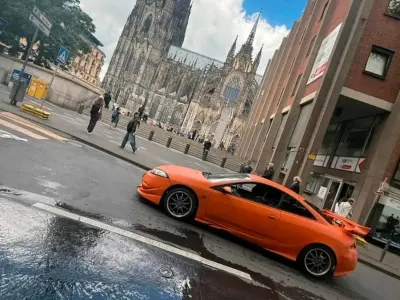 Gebraucht Ford Cougar 130 PS (95 kW) 2000 Orange Coupé